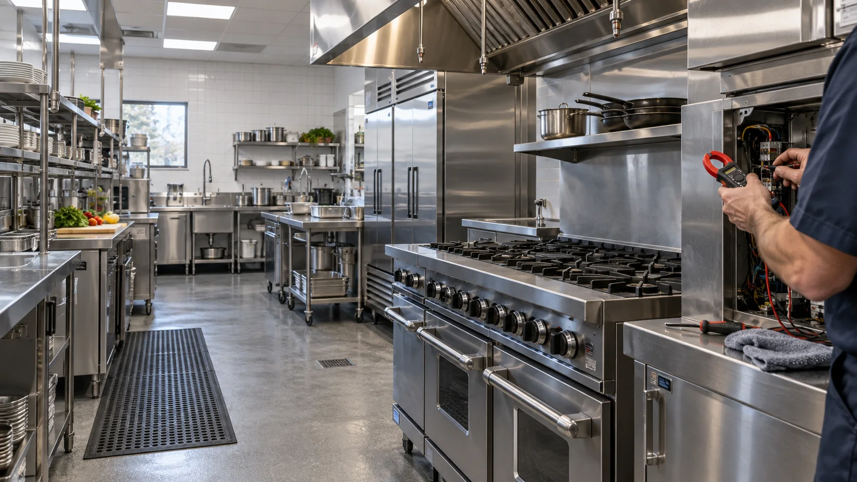 Dishwashers & sanitation — equipment illustration