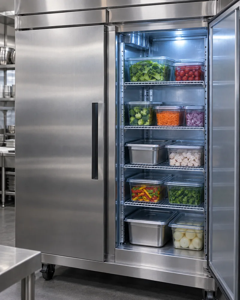 Refrigeration repair — equipment illustration